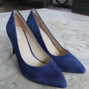 Cole Haan Blue suede pump size 9 1/2B